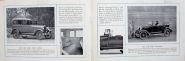Ford A Modelprogram 1928 "The Family Group of Cars" Carbrochure (4769)